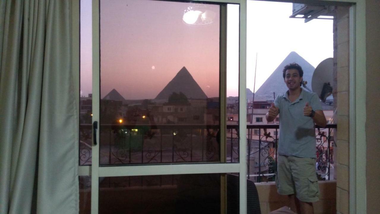 Happy days Pyramids Inn Kafret el-Gabal Exteriör bild