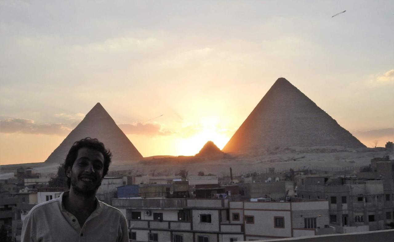 Happy days Pyramids Inn Kafret el-Gabal Exteriör bild