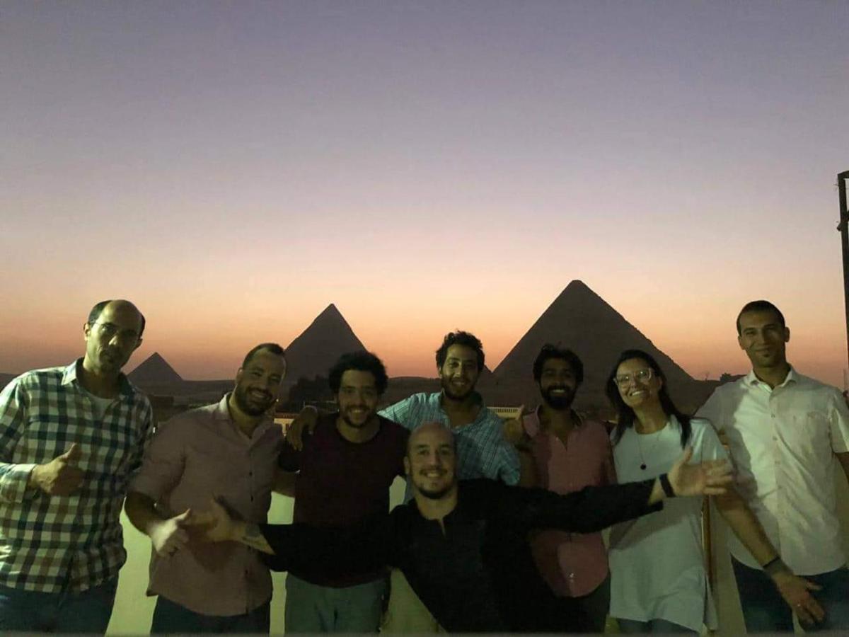 Happy days Pyramids Inn Kafret el-Gabal Exteriör bild