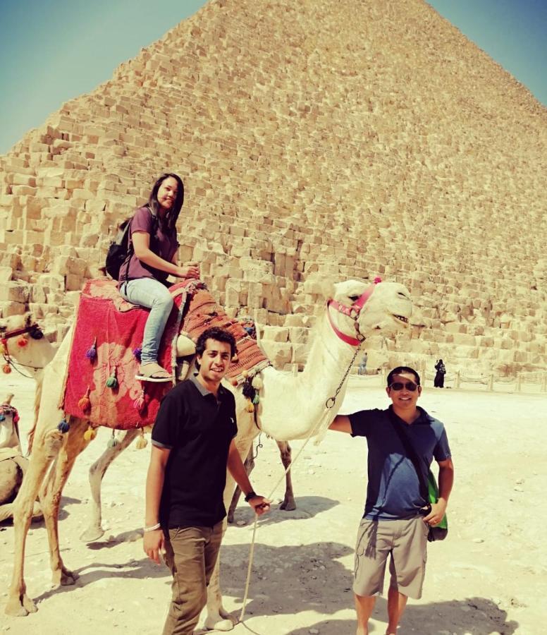 Happy days Pyramids Inn Kafret el-Gabal Exteriör bild